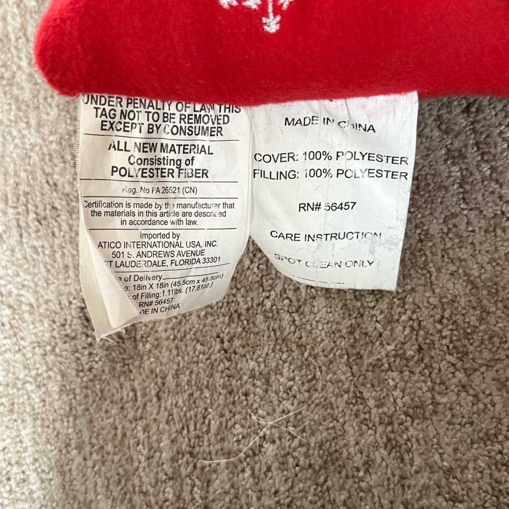 Holiday Penguin Decorative Pillow - Picture 5 of 5